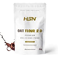 Los mejores  - Harina de Avena de HSN | Oatmeal | Instantánea Ideal para Batidos- Tortitas de Avena y Claras- Recetas Fitness | De…